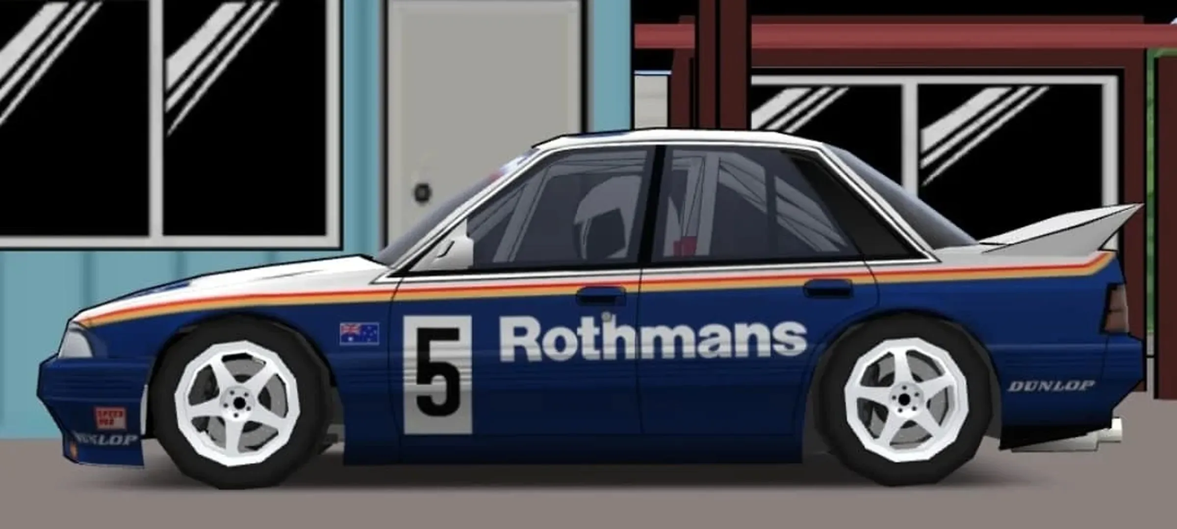 1987 Rothmans Holden Commodore VL Group A Livery - screenshot 4