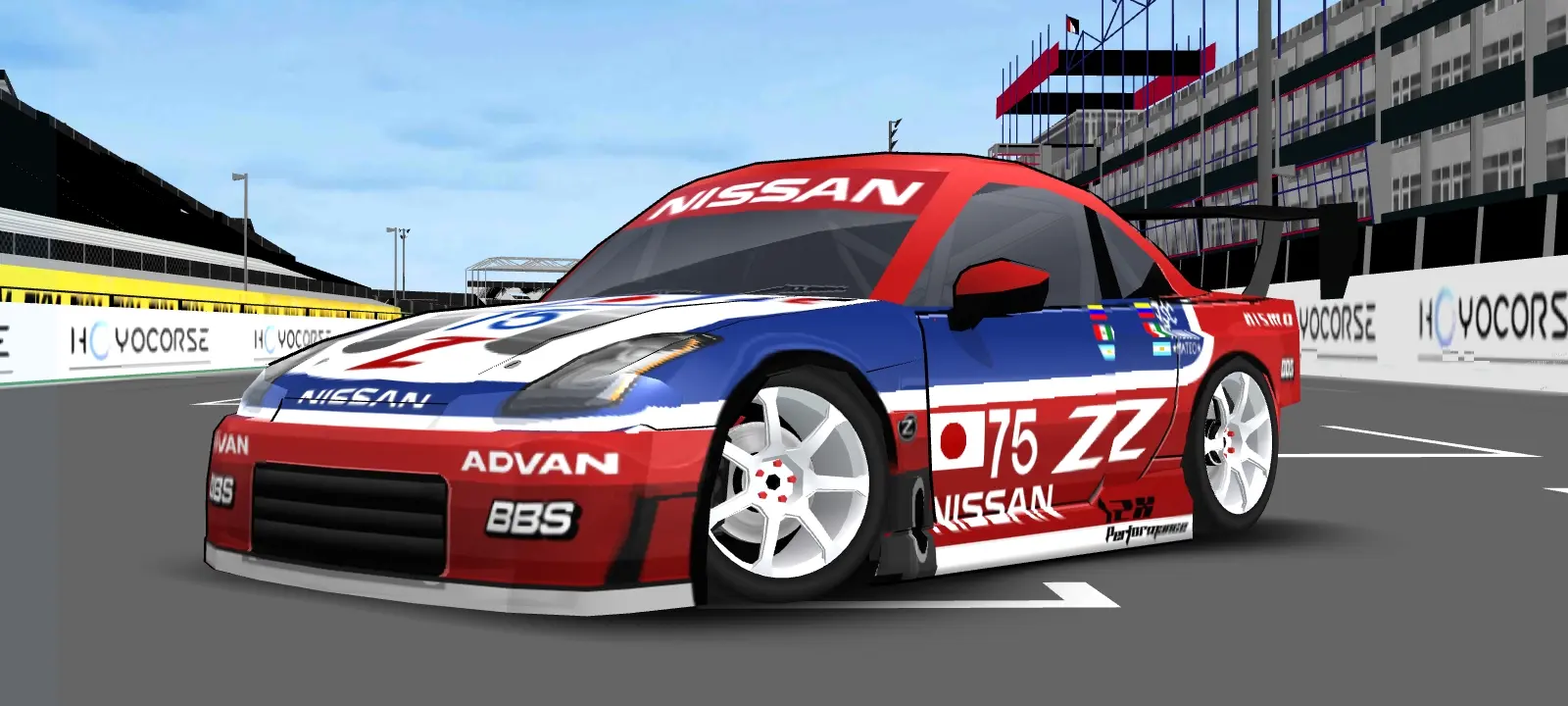 Nissan 350Z Z33 Concept LM Race Car