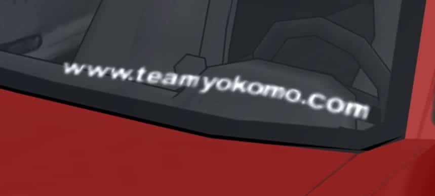 Team Yokomo Sticker Livery
