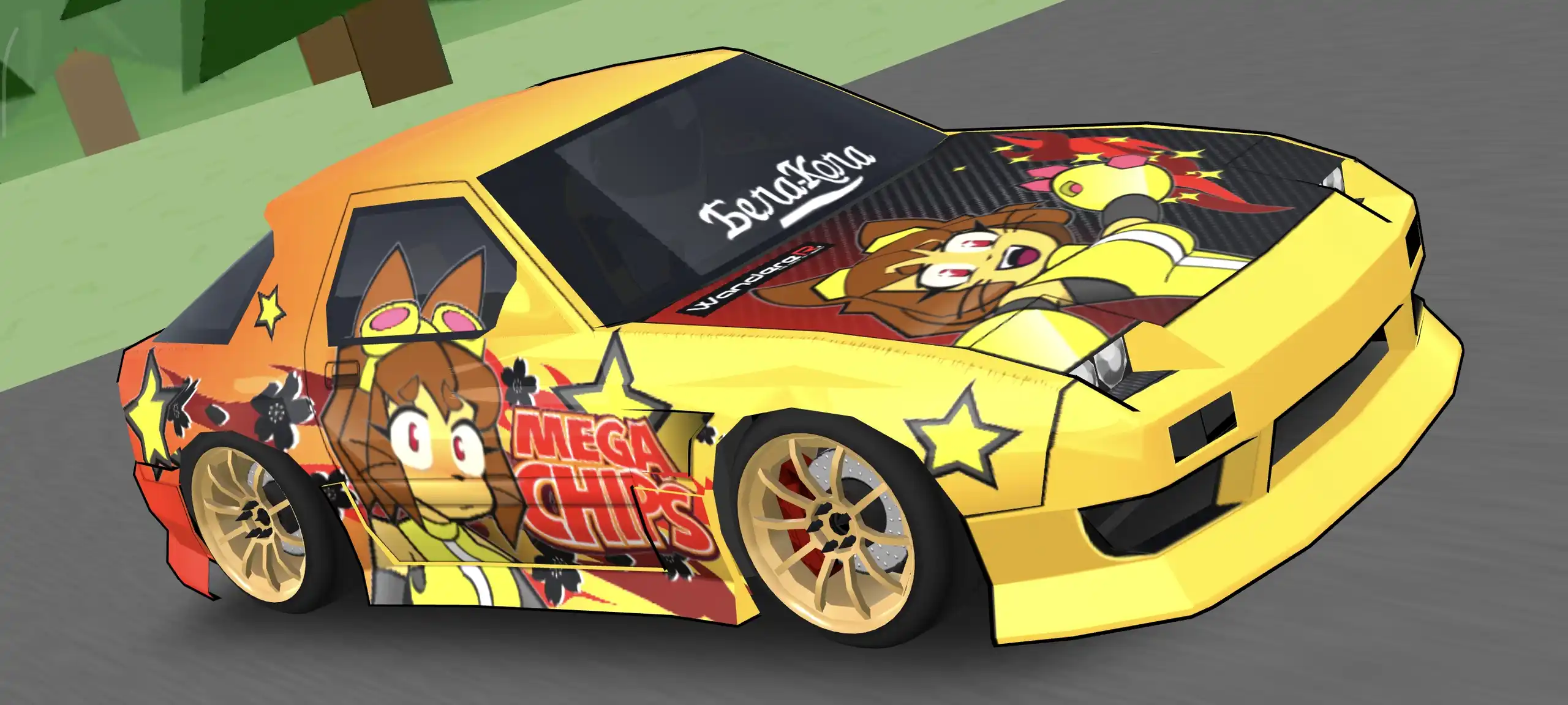 Kit Bodega itasha RX7 FC