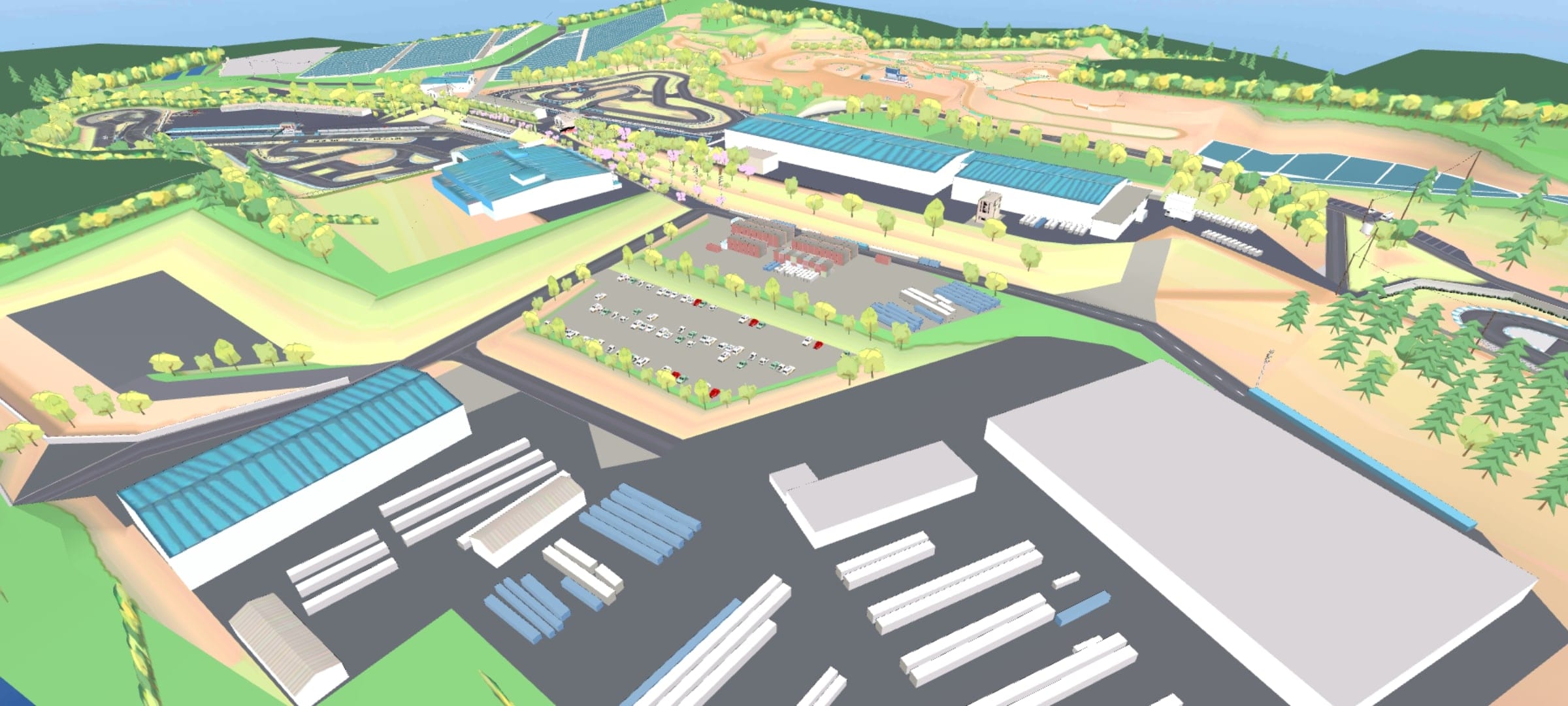 Meihan Sports Land map mod 0.3.4