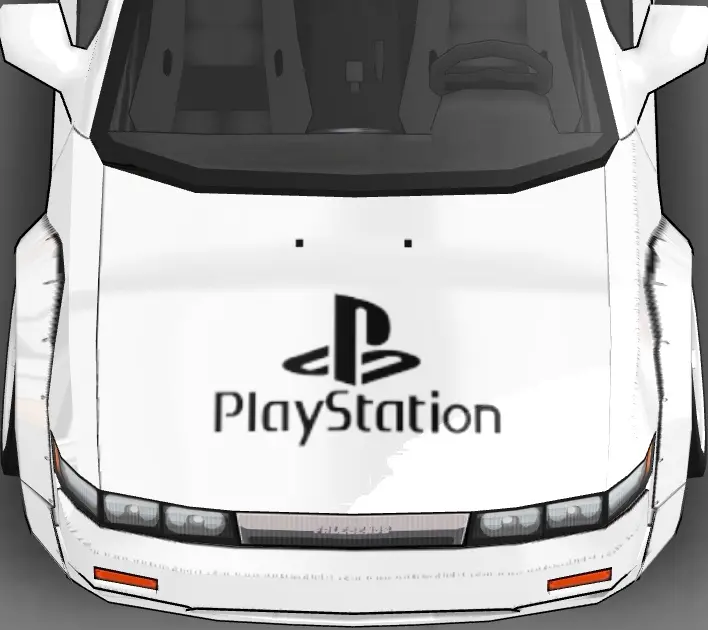 PlayStation sticker livery - Image 1