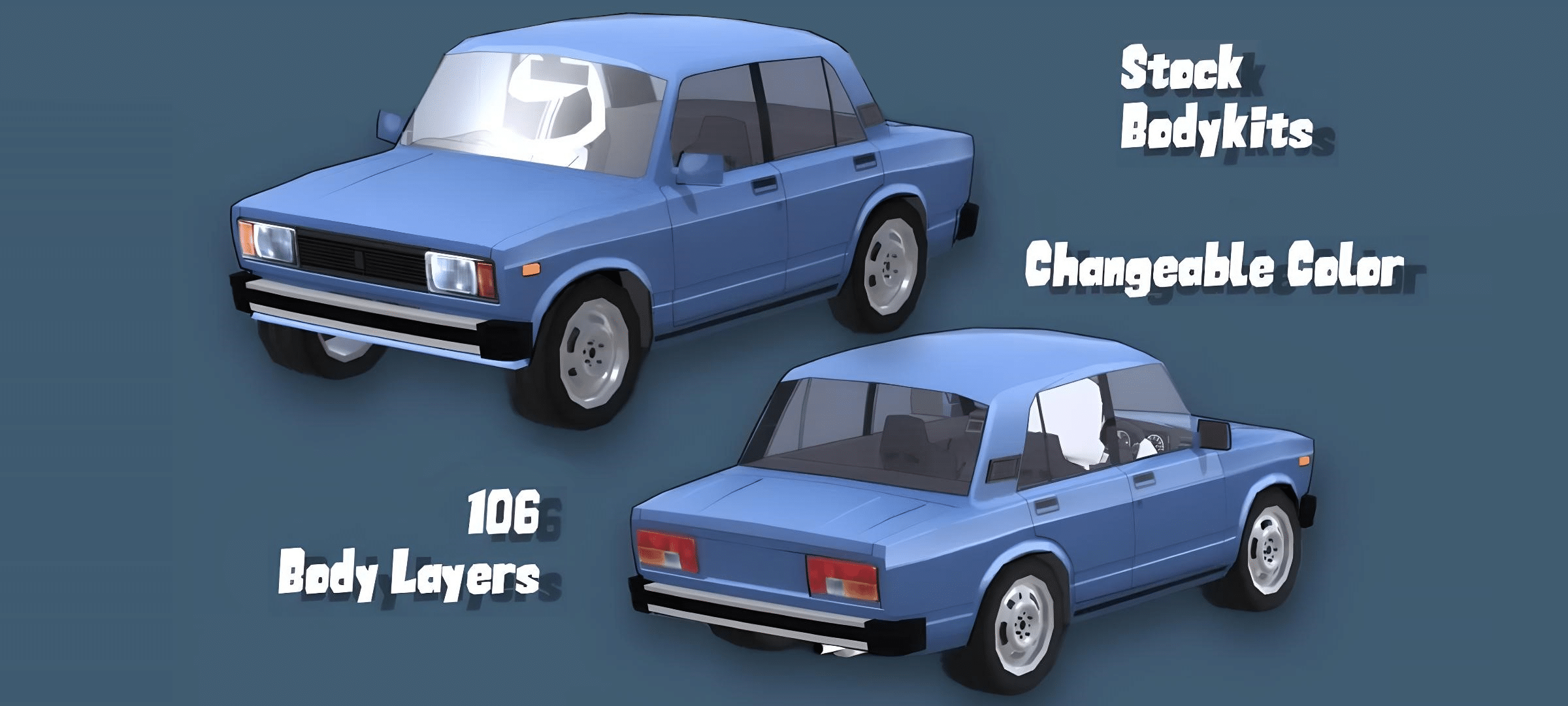 Lada VAZ2105 Stock Shading Livery