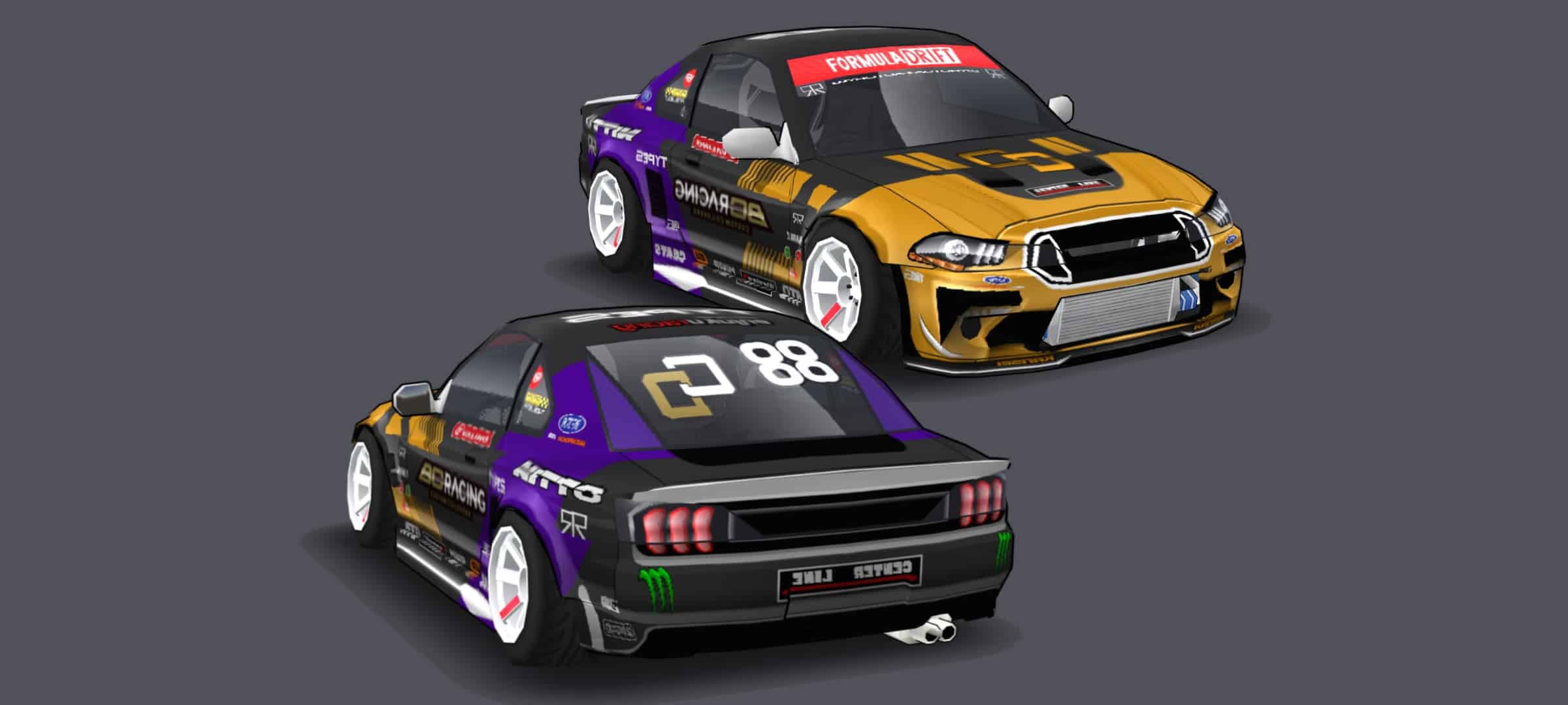 Formula Drift Mustang RTR Spec-5 Livery