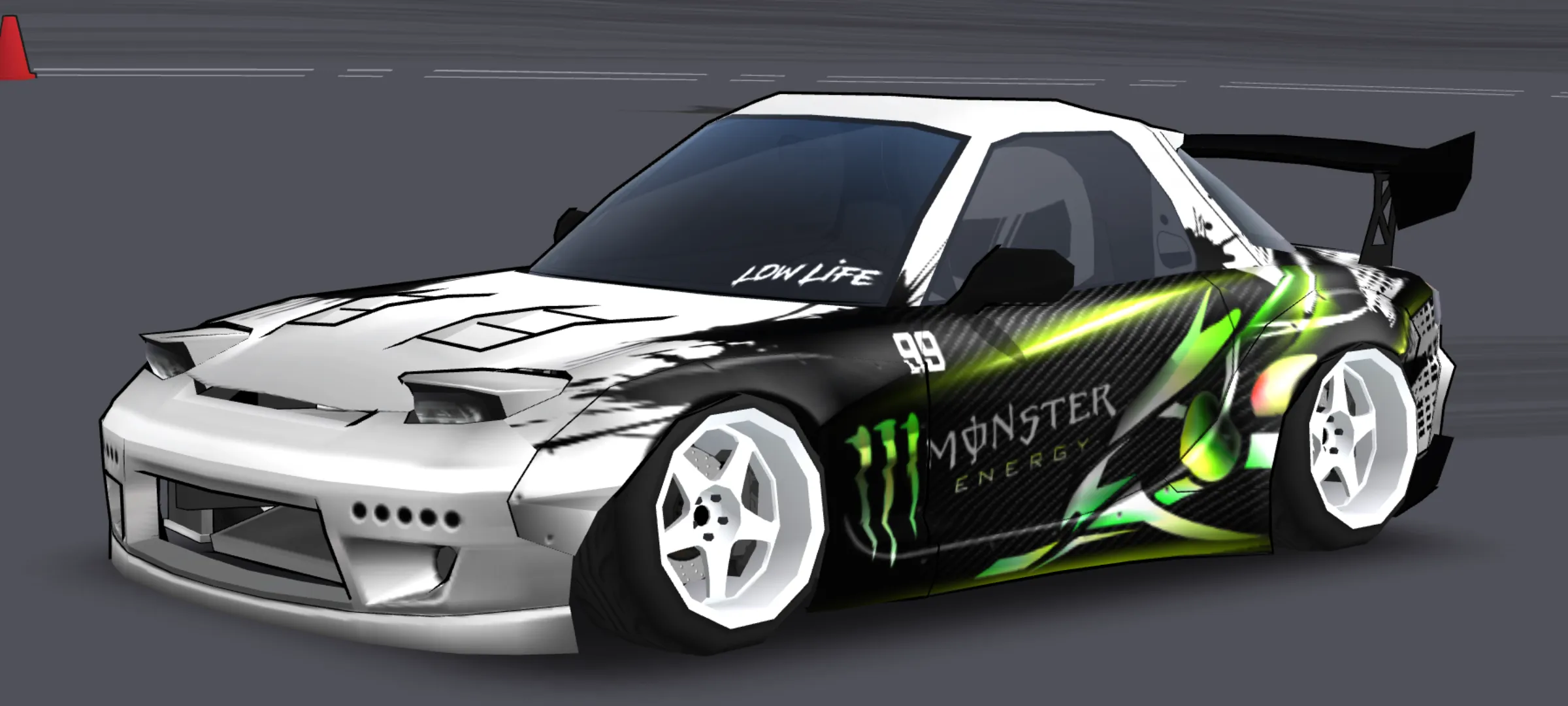 RX-7 FD ROCKET BUNNY MONSTER ENERGY Livery - Image 1