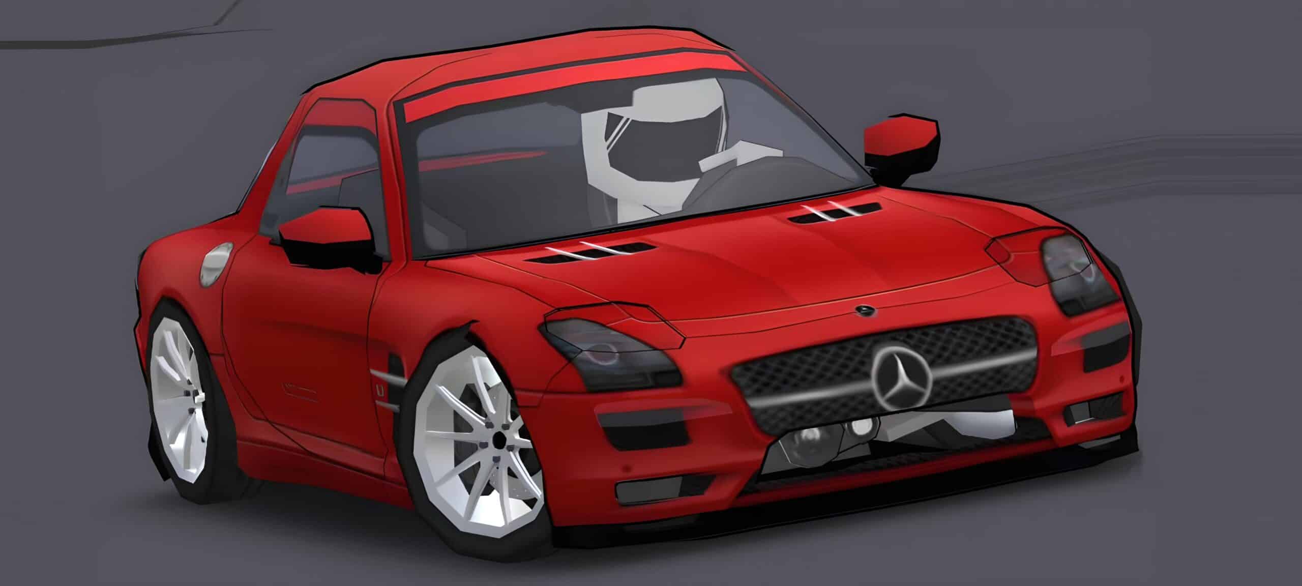 Mercedes Benz SLS AMG C197 Livery
