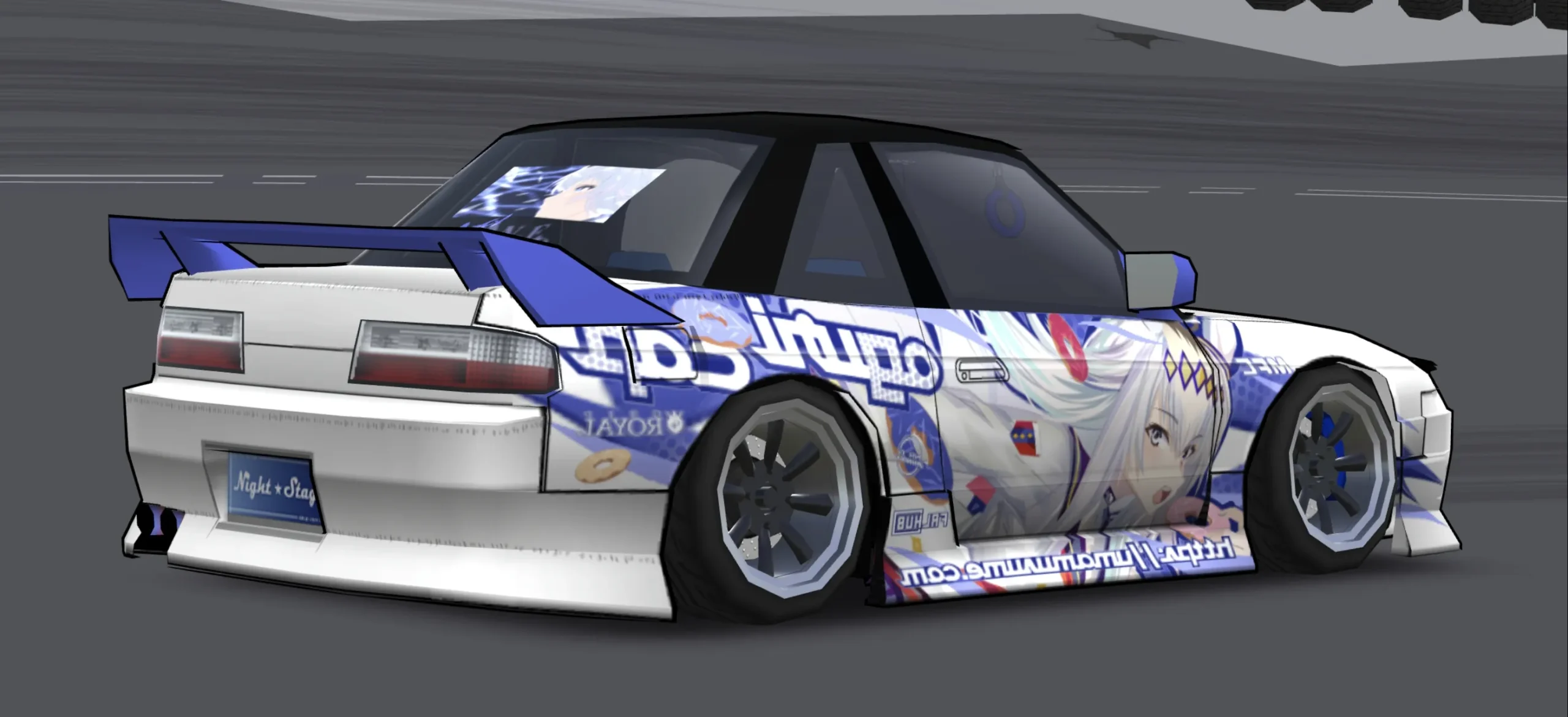 S13 Oguri Cap Itasha Livery - screenshot 4